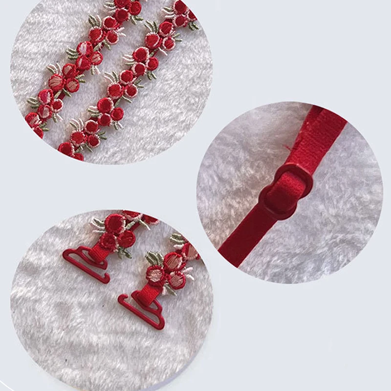 Floral Lace Bra Straps for Women 5 Floral Lace Bra Straps for Women - Image 5