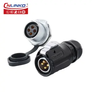 LP20 Waterproof Circular Connector for Outdoor Power 17 S3481222ea5c94758aa5266f4cf31726dD