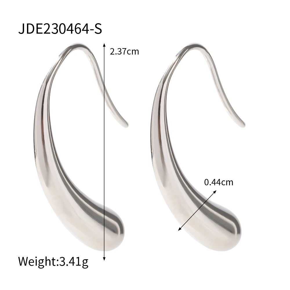Stainless Steel Drop Earrings for Women 8 Stainless Steel Drop Earrings for Women - Image 8