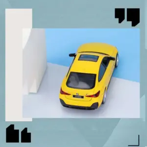 Orange BMW I4 M50 Diecast Model 1:34 Scale 9 S34c9cf252bdb4ffa87f62ce462fdae90n