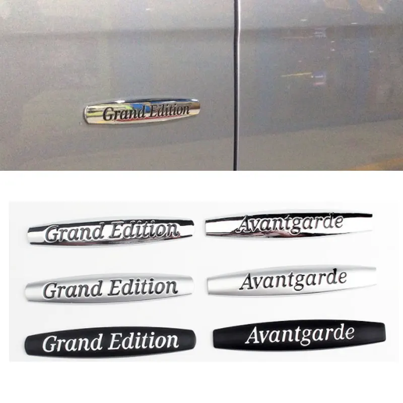 Mercedes-Benz Metallic Alloy Side Stickers Set 6 Mercedes-Benz Metallic Alloy Side Stickers Set - Image 6