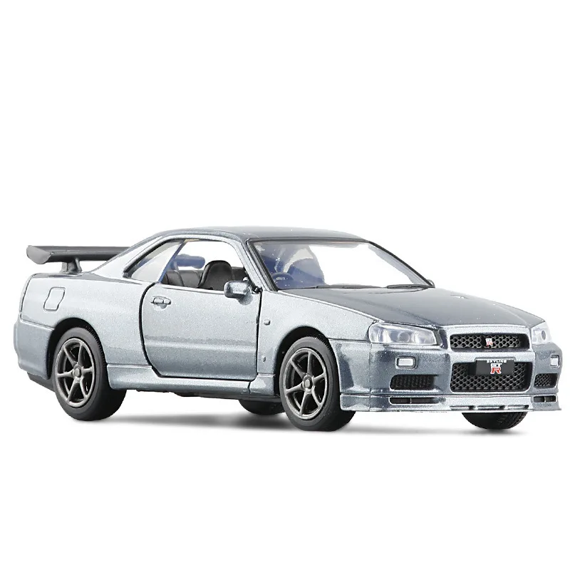 Nissan GTR R34 Skyline 1:36 Miniature Model 7 Nissan GTR R34 Skyline 1:36 Miniature Model - Image 7