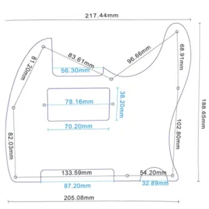 Tortoise Shell Pickguard for Telecaster 15 S3512628b39c641da8206e8812fc9c4ccY
