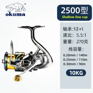 Premium All-Metal Fishing Reel Model 1000-5000 17 S3513c0a41cc34d8ba0e91c580720413f9