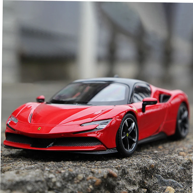 Ferrari SF90 Stradale 1:24 Diecast Model 2 Ferrari SF90 Stradale 1:24 Diecast Model - Image 2