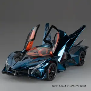 1:24 Scale Iridescent Supercar Model 16 S352b6fd8cd8b4f12a6f509043e7d1663r