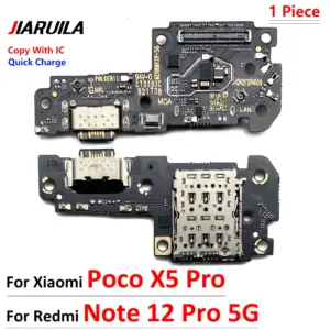 Xiaomi USB Charging Flex Cable for Poco X5/X6, Redmi Note 12 18 S352cf86dd9674253816a1bd4c386a37bP