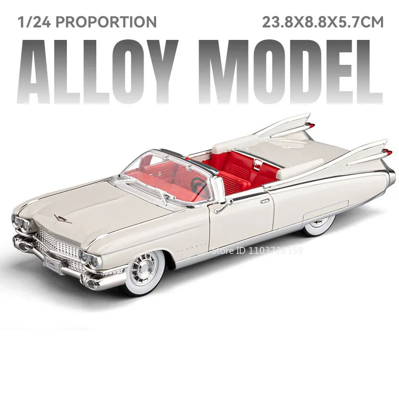 Pink 1:24 Scale Miniature Eldorado Car 10 Pink 1:24 Scale Miniature Eldorado Car - Image 10