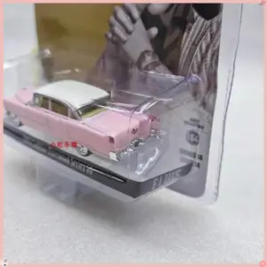 Pink 1955 Cadillac Fleetwood Diecast Model 11 S353b81cdf56d449c84973c4cbc167f7eB