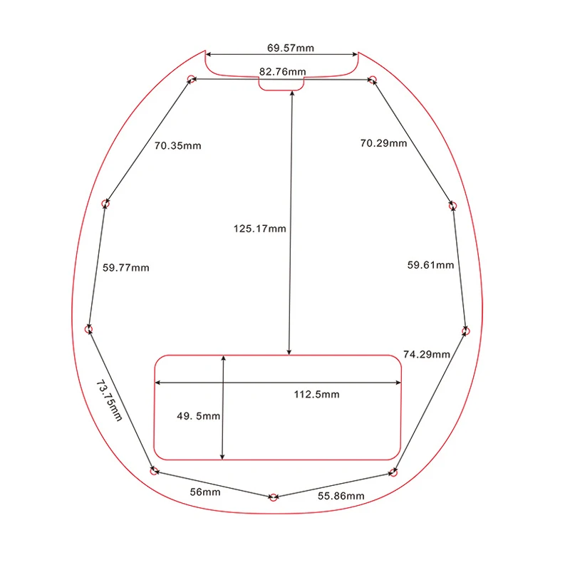 Colorful Pickguard for Music Man Stingray 5-string 6 Colorful Pickguard for Music Man Stingray 5-string - Image 6