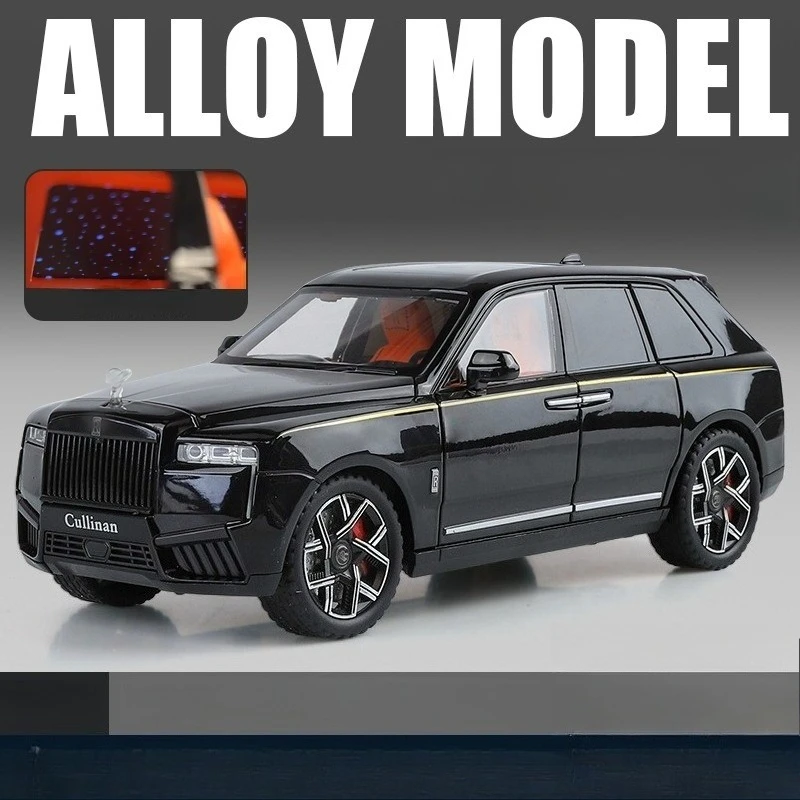 Rolls Royce Cullinan 1:24 Scale Diecast Model 10 Rolls Royce Cullinan 1:24 Scale Diecast Model - Image 10