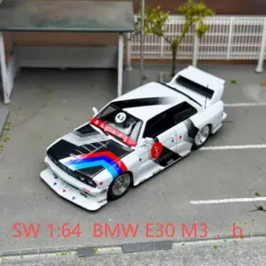 1:64 Alloy BMW E30 M3 Race Car Model 7 S354903feff0d4b228014e15f9ca11310z