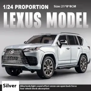 White Lexus LX600 1:24 Scale Diecast Model 15 S3557dbe4652c42a195e6eef2475ee050s