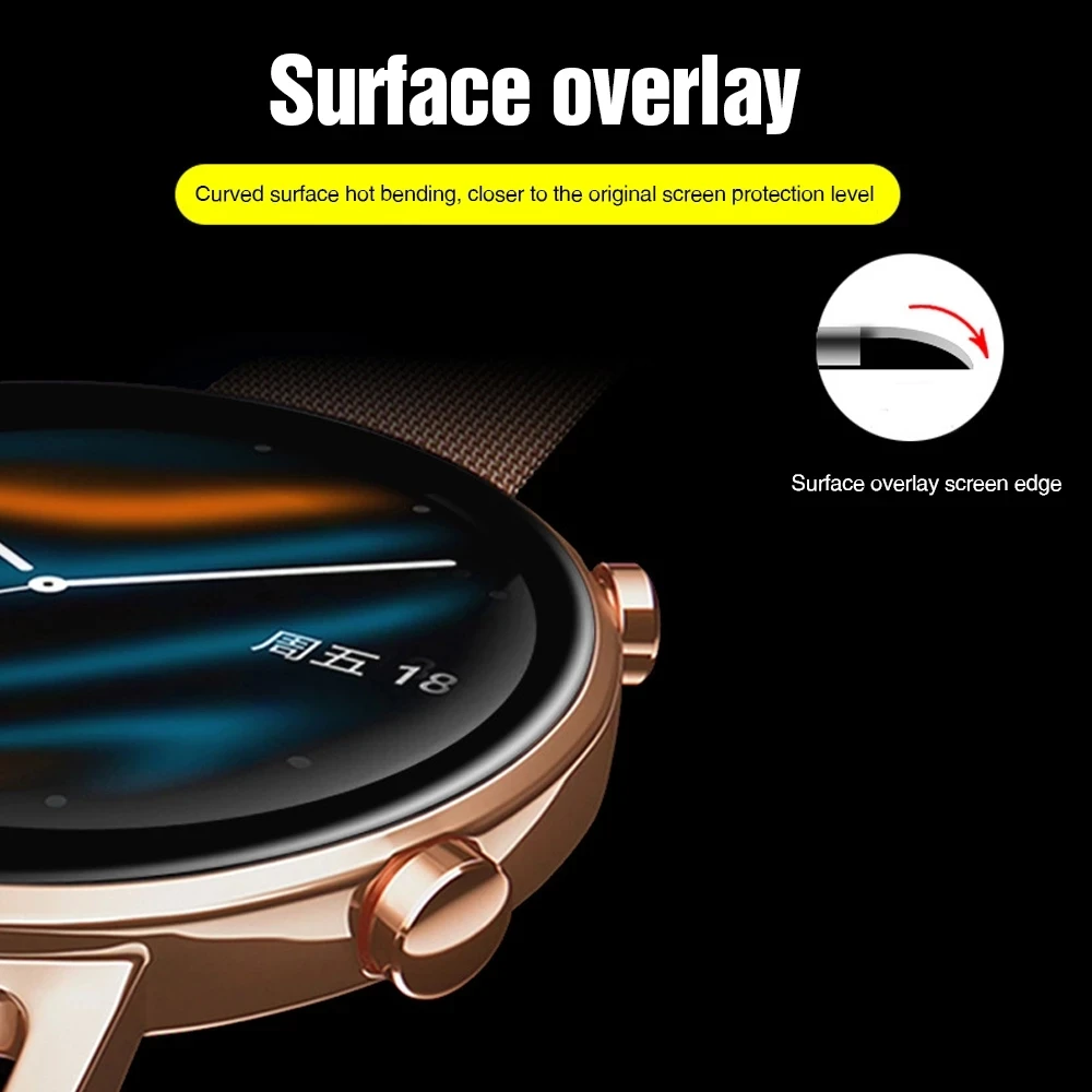 Tempered Glass for Huawei Watch GT3 Pro 3 Tempered Glass for Huawei Watch GT3 Pro - Image 3