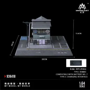 Japanese Candy House Diorama Scene 1:64 Scale Collectible 9 S358fc14df2b04ebc9bd7880e61efbbe9o