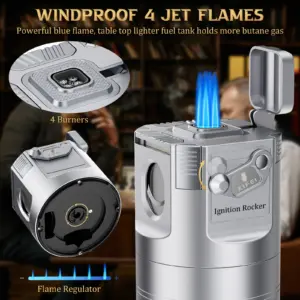 8-in-1 Desktop Cigar Lighter with Accessories 9 S359ccf6ba86144a9b24929a7e0417149g