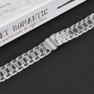 Clear Resin Holographic Strap for Galaxy Watch 8 14 S359fb4a81b0f496db59d96b624a6c1efc