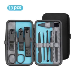 Professional Stainless Steel Manicure Set with Case 17 S35a30eb22b9f4ff79ad5efe82b17c590T 2