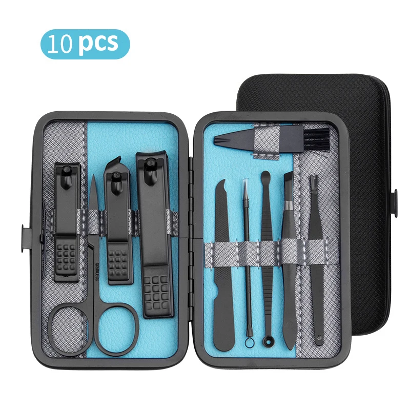 Professional Stainless Steel Manicure Set with Case 8 Professional Stainless Steel Manicure Set with Case - Image 8