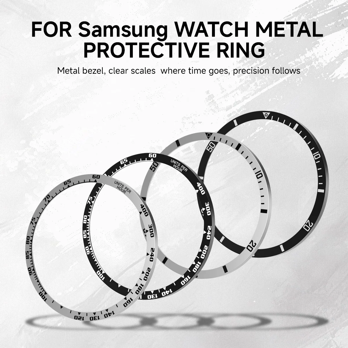 Stainless Steel Bezel for Samsung Watch 8 2 Stainless Steel Bezel for Samsung Watch 8 - Image 2