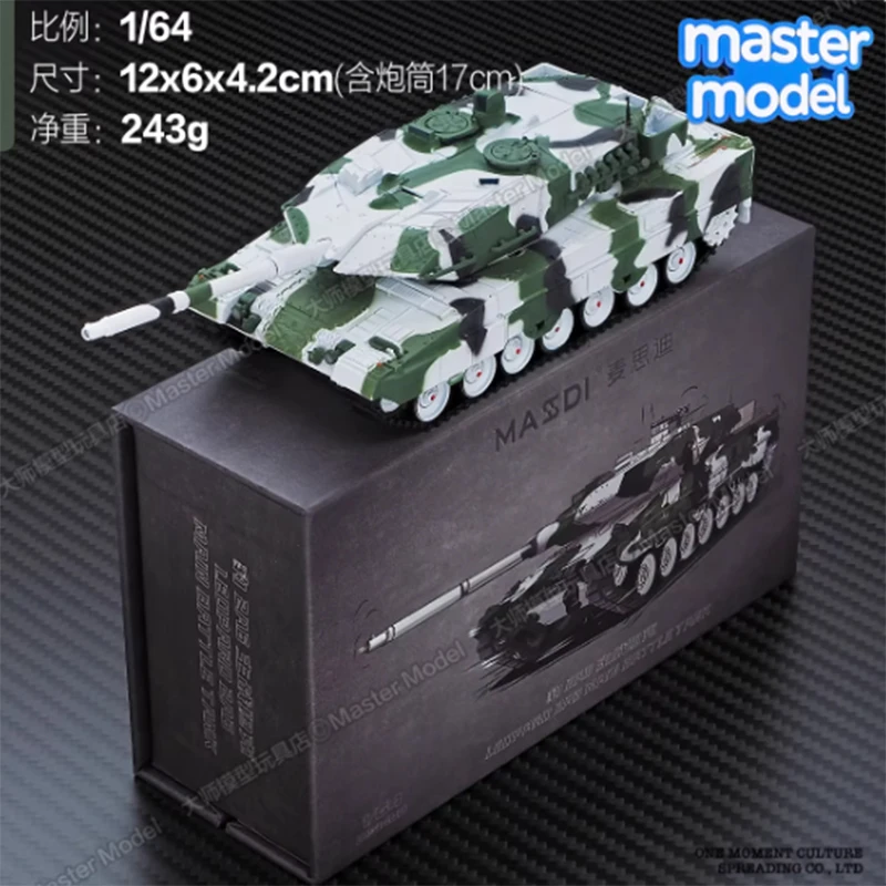 Diecast Leopard 2A6 Tank Model 1:64 Scale 8 Diecast Leopard 2A6 Tank Model 1:64 Scale - Image 8
