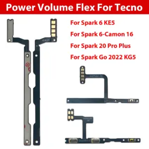Tecno Spark Power & Volume Flex Cable Replacement 14 S35d5773c922443d58e898af8685db441W