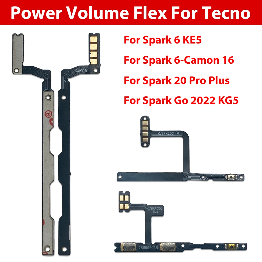 Tecno Spark Power & Volume Flex Cable Replacement 5 Tecno Spark Power & Volume Flex Cable Replacement - Image 5