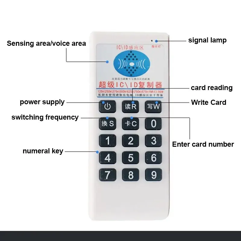 Handheld RFID & NFC Card Copier 125kHz-13.56MHz 3 Handheld RFID & NFC Card Copier 125kHz-13.56MHz - Image 3