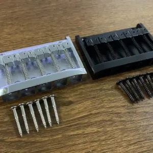 5-String Bass Bridge and Tailpiece Set with Options