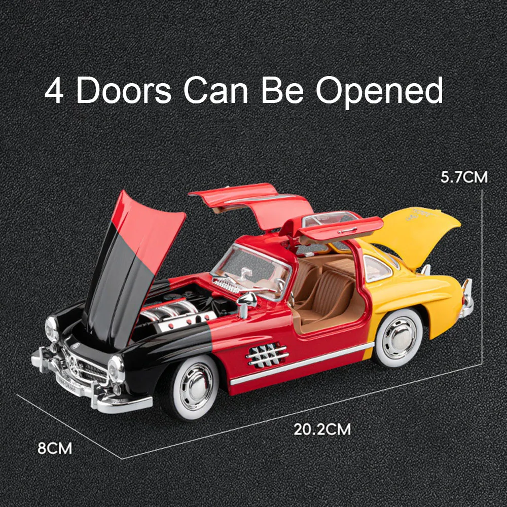 Vintage Mercedes-Benz 300SL Miniature Model with Light 5 Vintage Mercedes-Benz 300SL Miniature Model with Light - Image 5