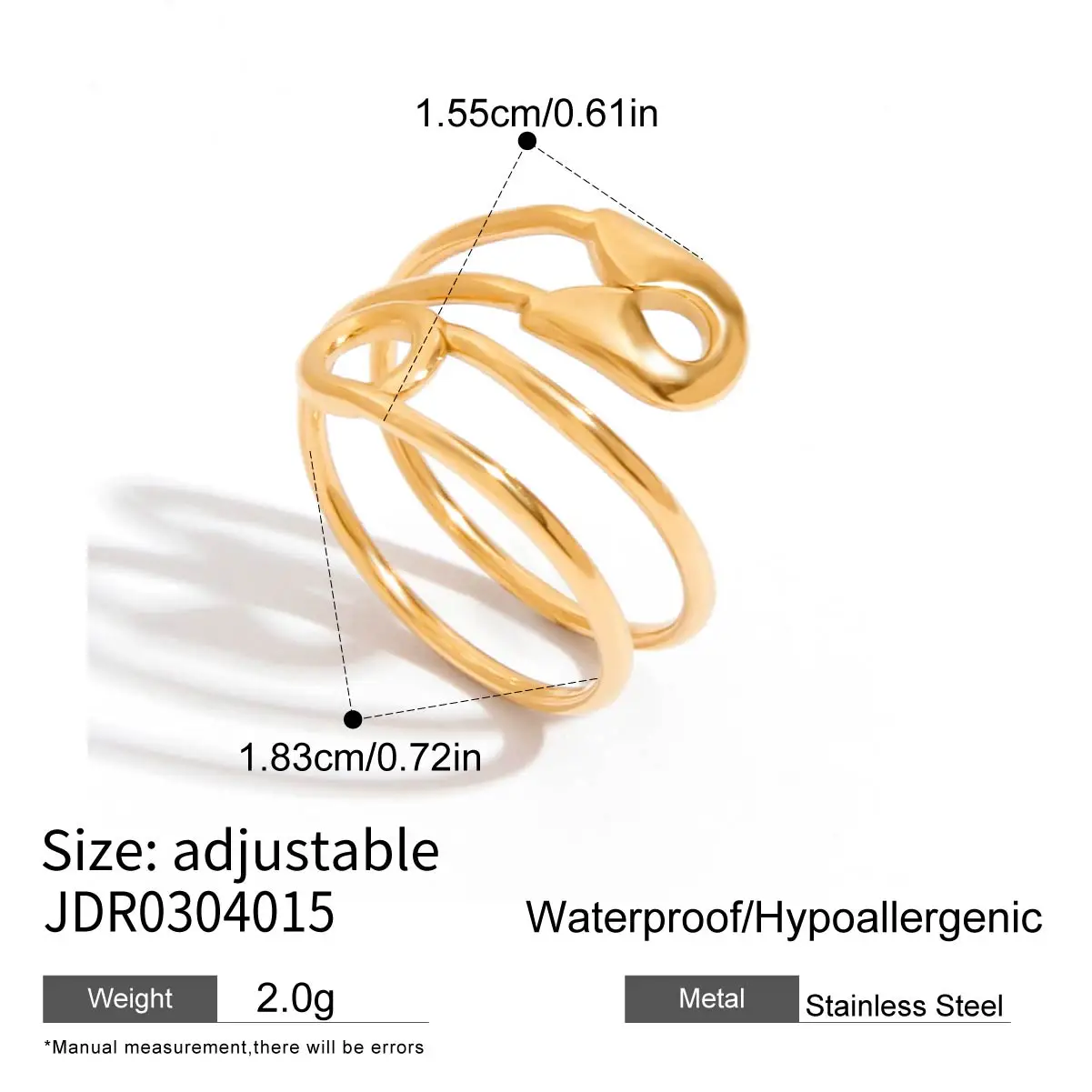 Minimalist Stainless Steel Ring Set for Women 8 Minimalist Stainless Steel Ring Set for Women - Image 8