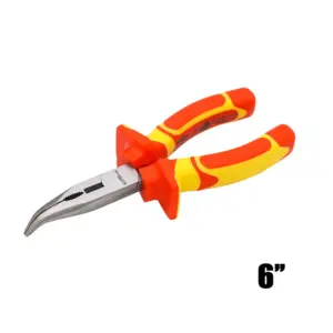 Insulated Bent Nose Pliers for Electrical Work 14 S360e11ee84a44fb9a6d1e3cdd5b8326eZ