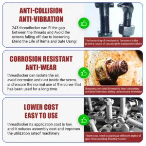 Red Metal Thread Locker for Fasteners 50ml 13 S360eee18c3af4ccabc424cf5f74a58d5a