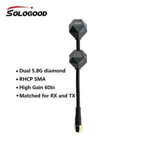 SoloGood Dual 5.8GHz Antennas for FPV 13 S36127ba4d8b2463ab54681c3ba620d9d8
