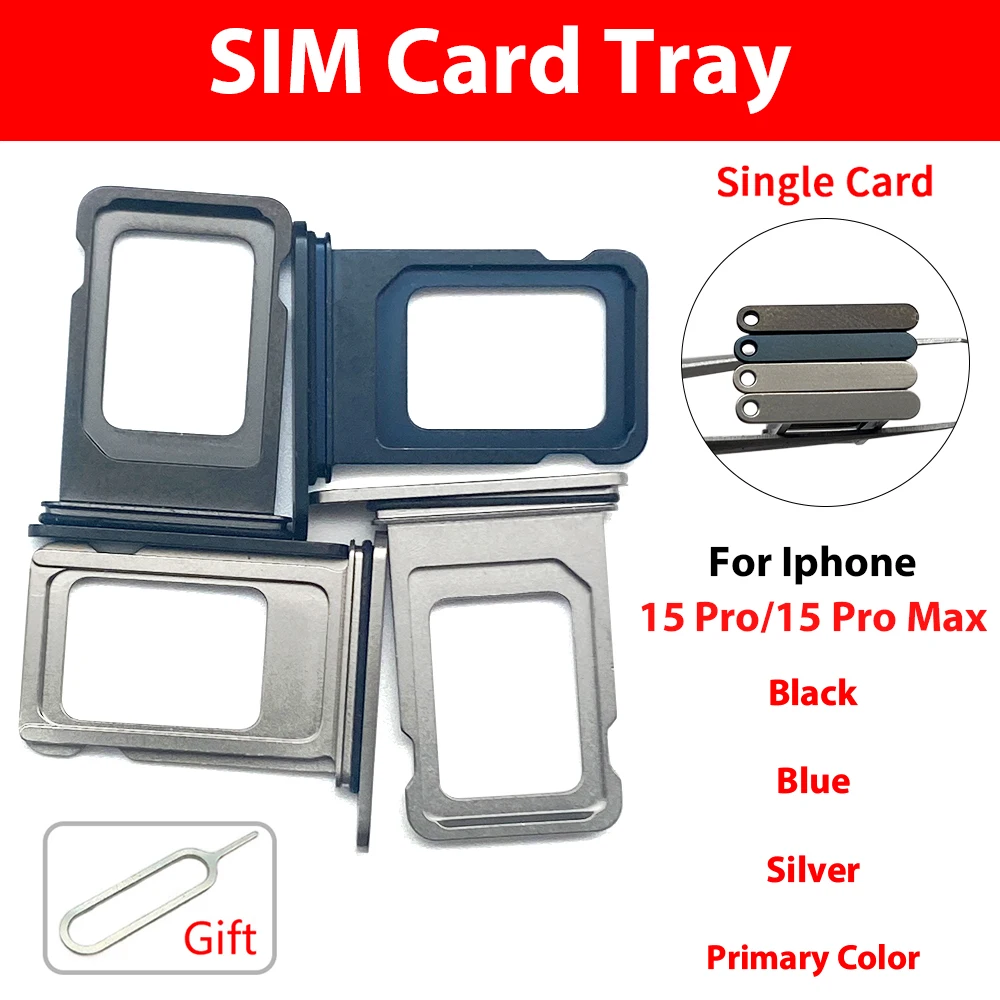 Set of 20 Metal SIM Trays for iPhone 15 Pro Max 4 Set of 20 Metal SIM Trays for iPhone 15 Pro Max - Image 4