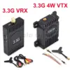 Long-Range FPV VTX and VRX Kit 3.3GHz 4W