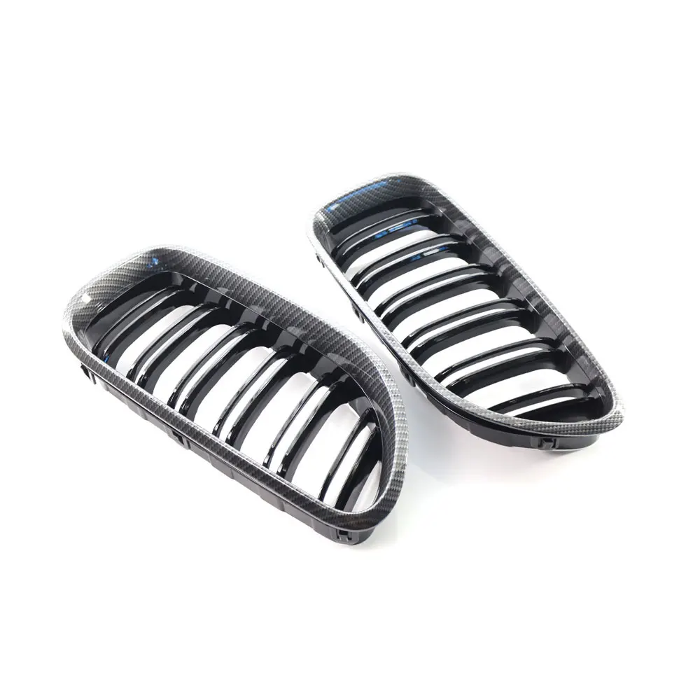 BMW F06/F12/F13 Front Grille Kit Black or Carbon Fiber 4 BMW F06/F12/F13 Front Grille Kit Black or Carbon Fiber - Image 4