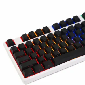 Black Cherry Profile Backlit Keycap Set for MX Switches
