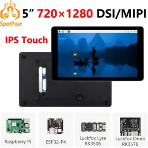 5-Inch DSI Capacitive Touch Screen Display