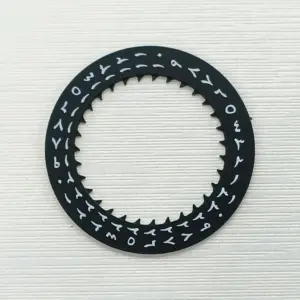 Black Date and Week Wheel for NH35/NH36 Movements 14 S365be91012954f8d92bfa348ad27fbeeH