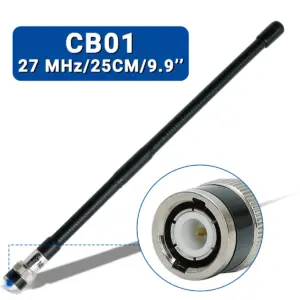 ABBREE 130cm Telescopic CB Radio Antenna 16 S36605059d7864f6da26aa5a68abf7afdH
