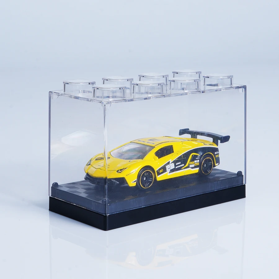 Mini Yellow and Black Die-Cast Race Car Model 1:64 Scale 6 Mini Yellow and Black Die-Cast Race Car Model 1:64 Scale - Image 6