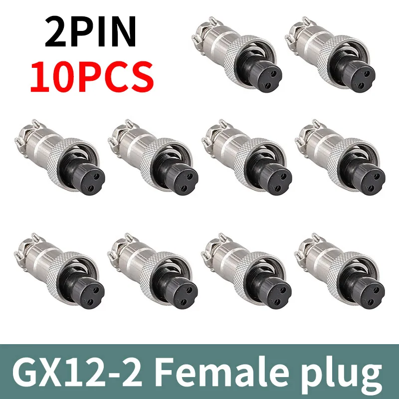GX12 4-Pin Female Socket Set for Industrial Use 7 GX12 4-Pin Female Socket Set for Industrial Use - Image 7