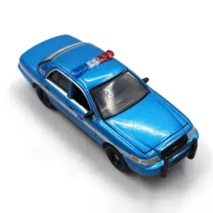 Blue Crown Victoria Police Model 1:64 Scale 10 S36a97db186b54562a2bc3faa36a0404b4