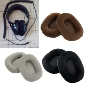 Velvet Replacement Ear Cushions for Headphones 11 S36ade60924014433a11c315eb1dcadbco