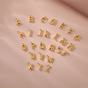 Stainless Steel Alphabet Charm Set (5 pcs) 8 S36b1f2f423924f61a51e5e254fff8360Y