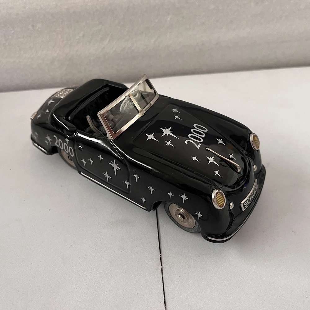 Vintage Black Die-Cast 1:43 Scale Car Model 3 Vintage Black Die-Cast 1:43 Scale Car Model - Image 3