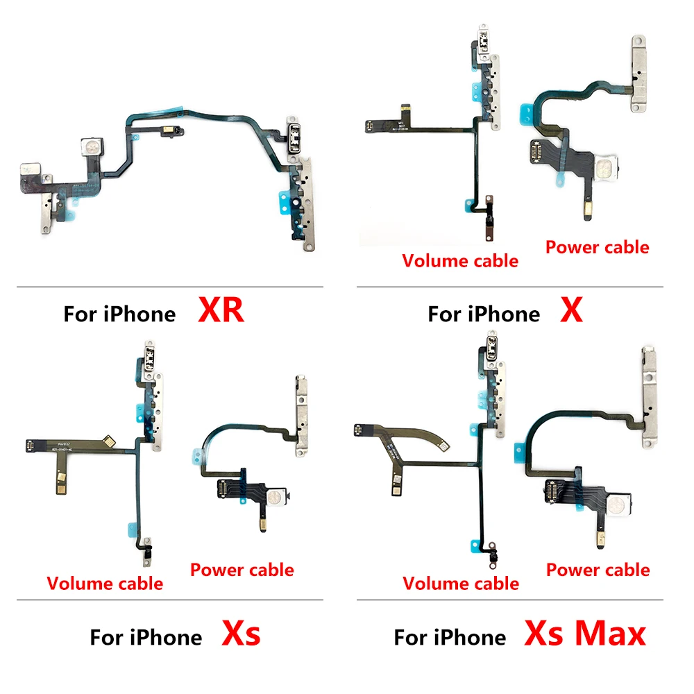 Flex Cable Set for iPhone 7, 8 Plus, X, XR, XS Max 2 Flex Cable Set for iPhone 7, 8 Plus, X, XR, XS Max - Image 2