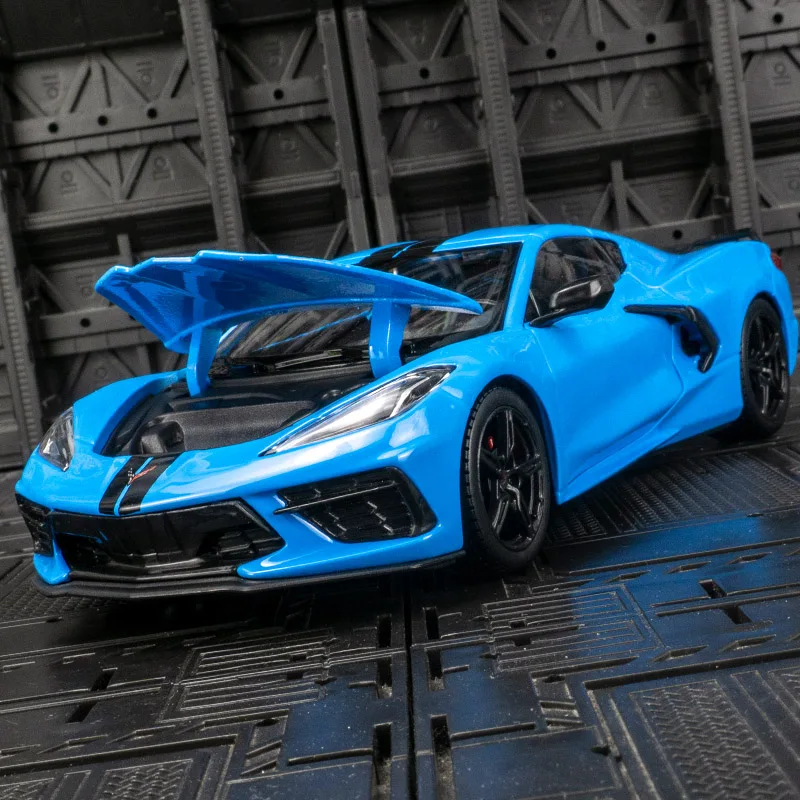 Maisto 1:24 Corvette Stingray Coupe C8 Model 3 Maisto 1:24 Corvette Stingray Coupe C8 Model - Image 3