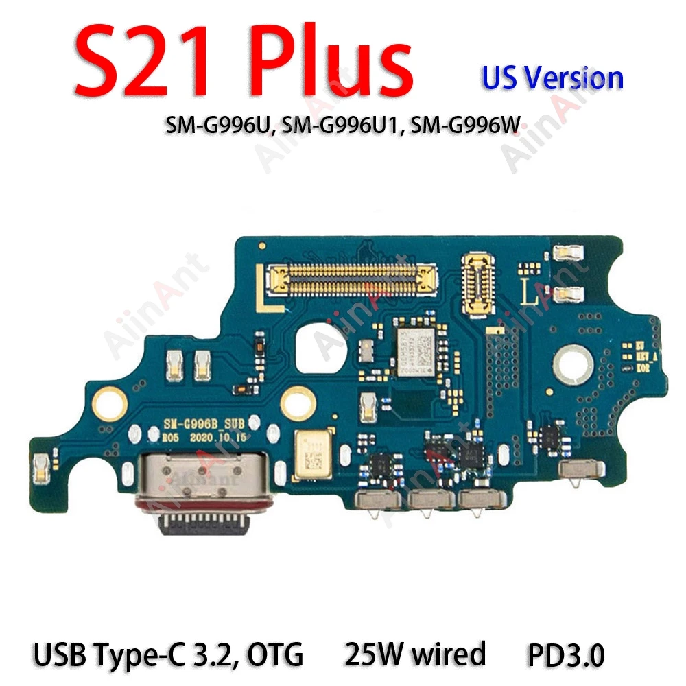 Samsung Galaxy S21 G996U G998U USB Dock Flex Cable Replacement 8 Samsung Galaxy S21 G996U G998U USB Dock Flex Cable Replacement - Image 8
